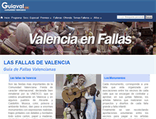 Tablet Screenshot of fallas.guiaval.com