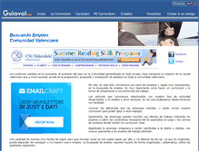 Tablet Screenshot of empleo.guiaval.com