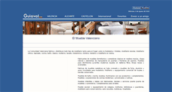 Desktop Screenshot of muebles.guiaval.com