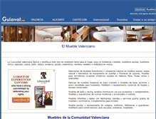 Tablet Screenshot of muebles.guiaval.com